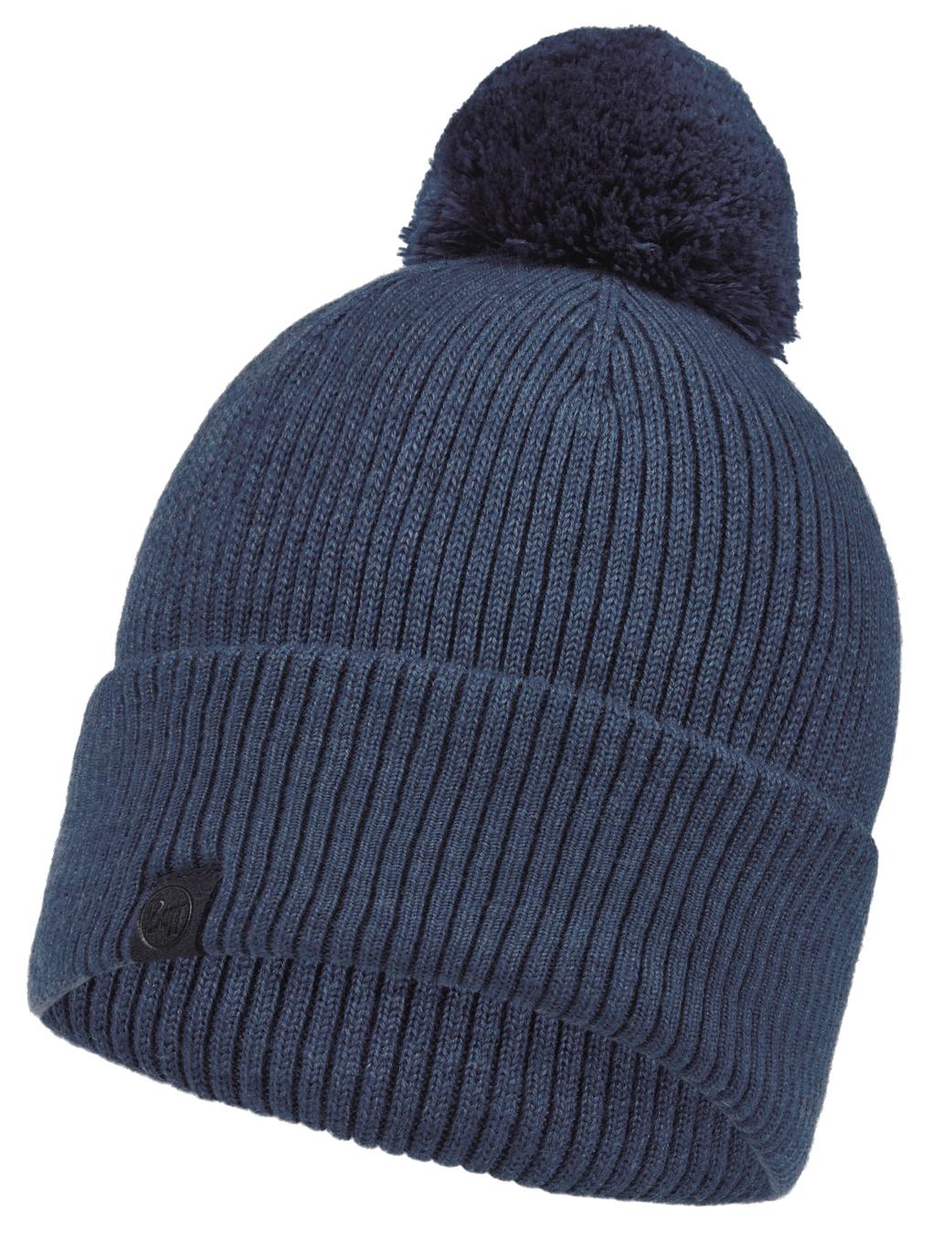 

Шапка бини унисекс Buff Knitted Hat Tim синий, Knitted Hat Tim