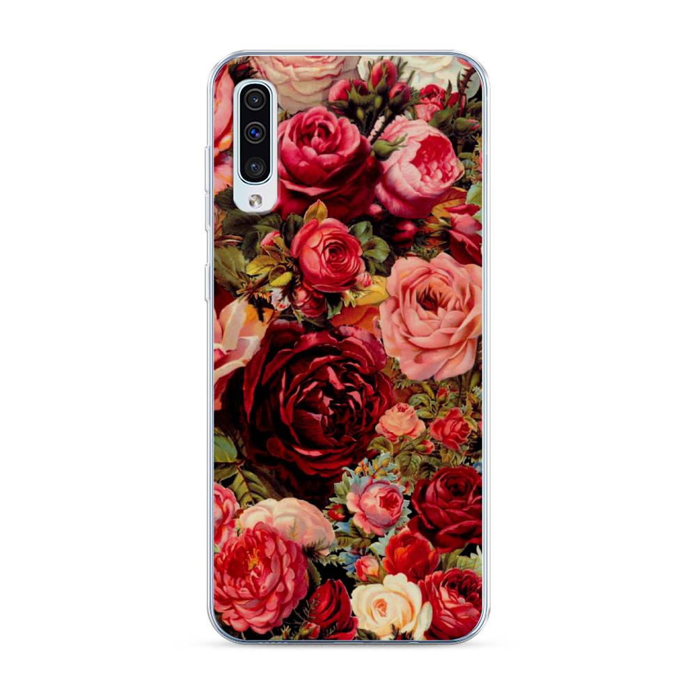 

Чехол Awog "Розы винтажные" для Samsung Galaxy A50, 27750-8