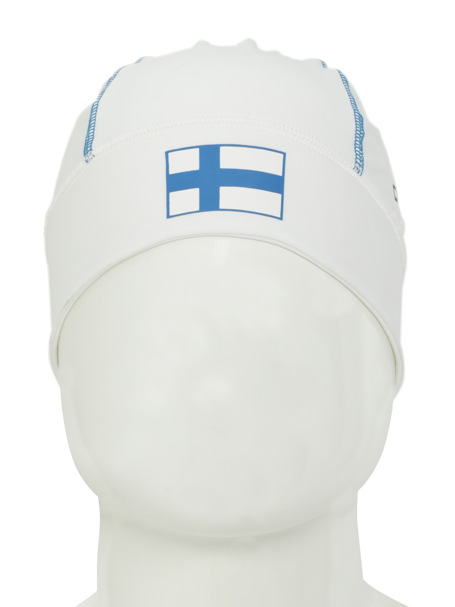 

Шапка бини мужская Odlo Hat Olympia Warm белый, голубой , One Size, Hat Olympia Warm