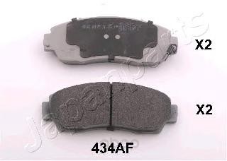 

Тормозные колодки Japanparts передние PA434AF