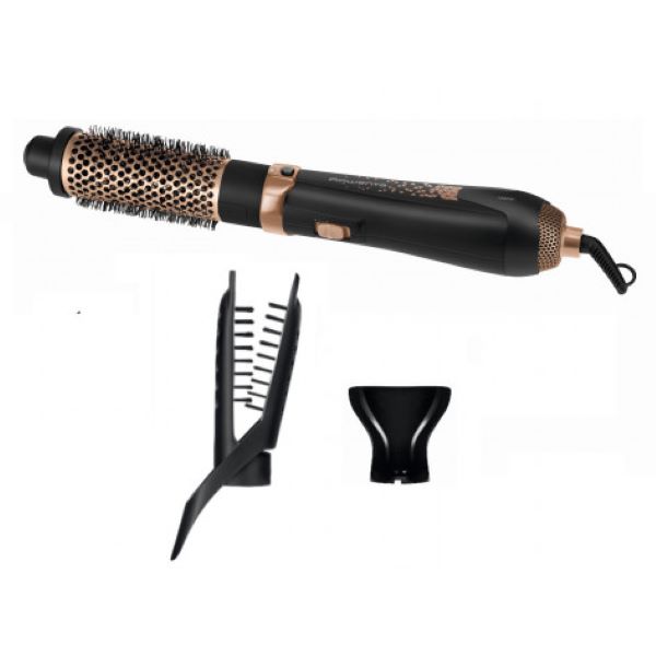 

Фен-щетка Rowenta CF7819F0 1200 Вт черный, золотистый, CF7819F0