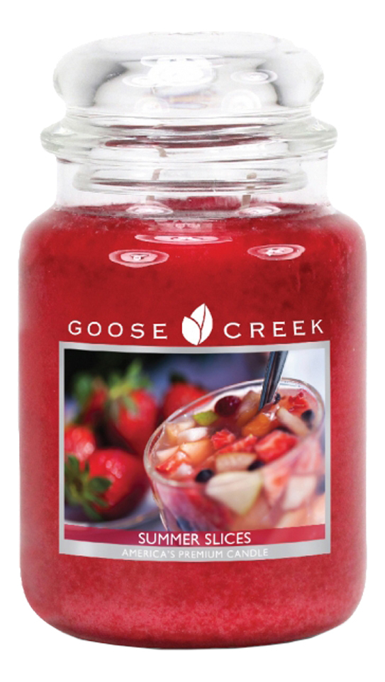

Ароматическая свеча Goose Creek Summer Slices Летние дольки 680г, 344495