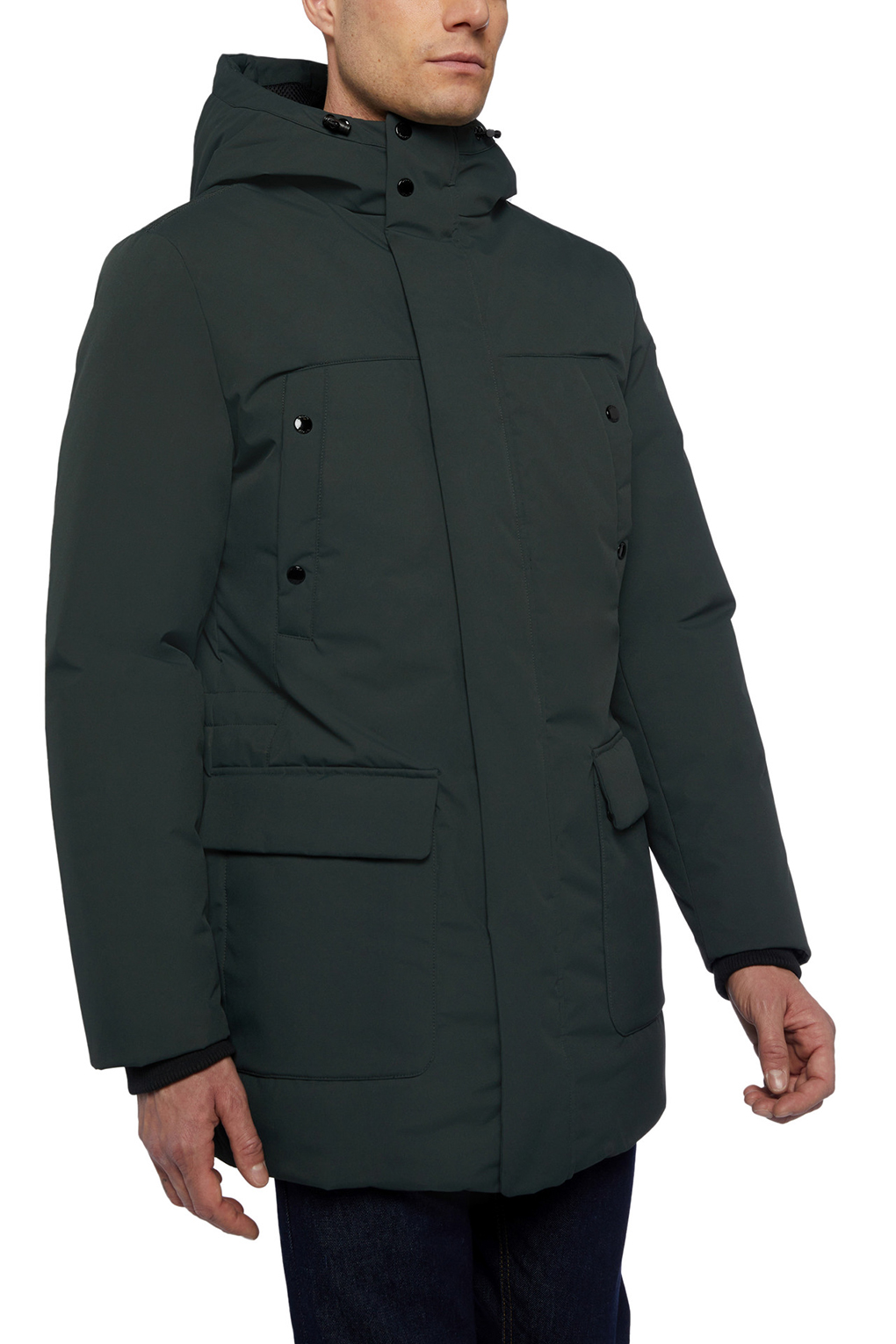 

Куртка мужская GEOX M2629B T2953 серая 52 RU, Серый, M2629B T2953