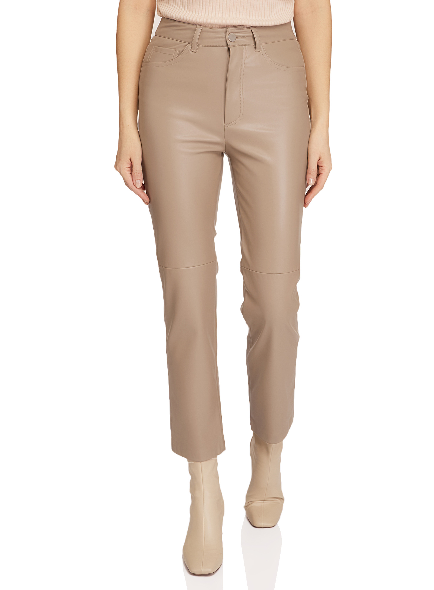 

Брюки женские oodji 18G07109 коричневые 44/170, 18G07109