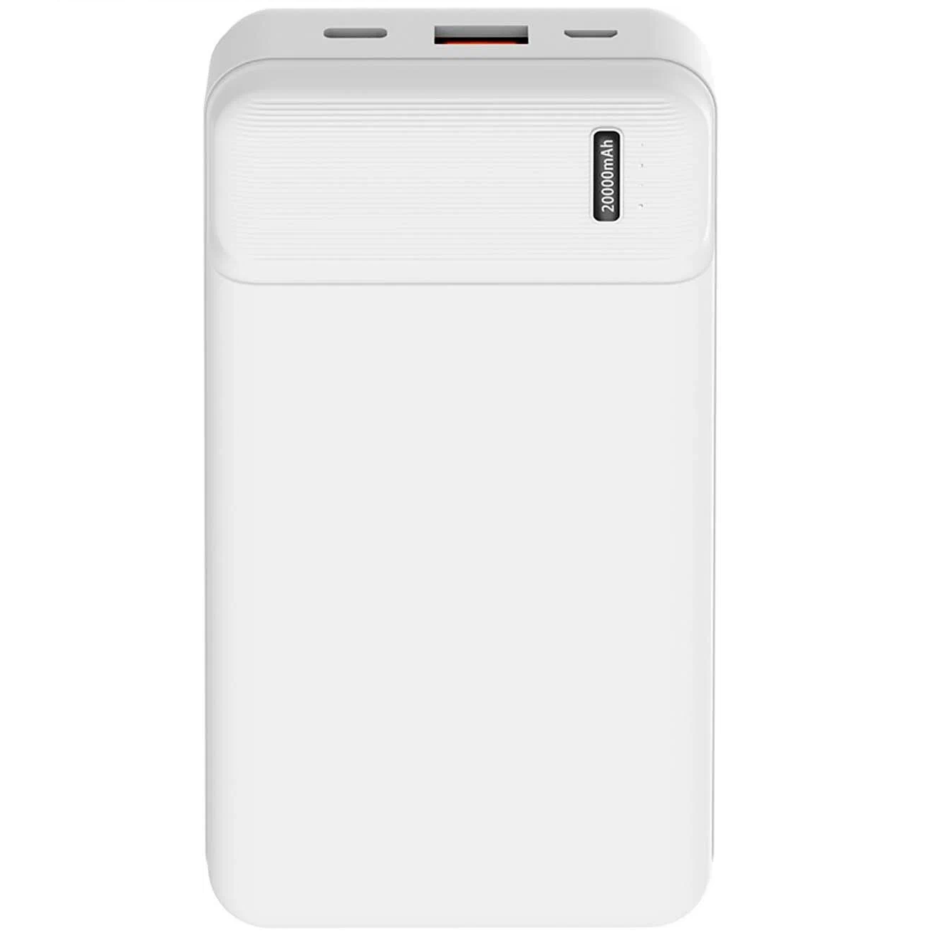 

Внешний аккумулятор Carmega CAR-PB-204-WH, 20000mAh Charge PD20 white (CAR-PB-204-WH)