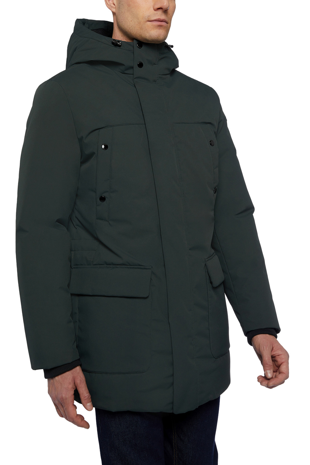 Куртка мужская GEOX M2629B T2953 серая 56 RU