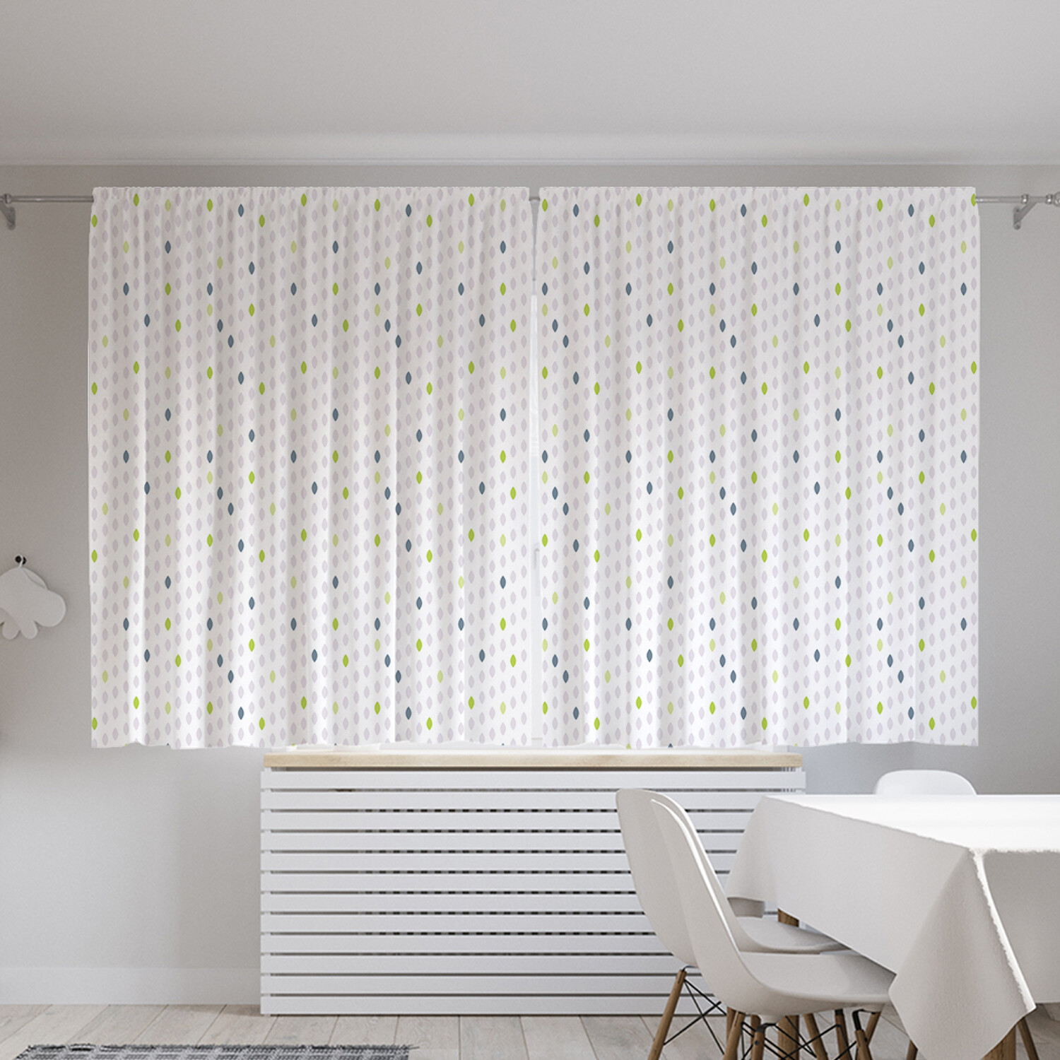 

Шторы с фотопечатью JoyArty "Мягкий овал" из сатена, 290х180 см, Мягкий овал