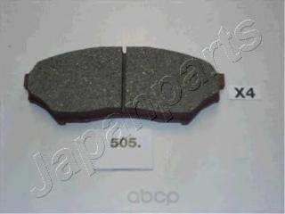 

Колодки дисковые передние mitsubishi pajero 1.8/2.0gdi 00 Japanparts PA505AF