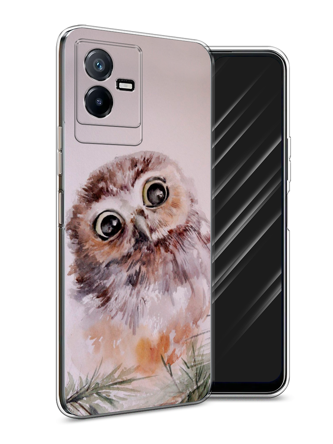 

Чехол Awog на Vivo Y73t "Сова на розовом", Розовый;коричневый, 268050-1