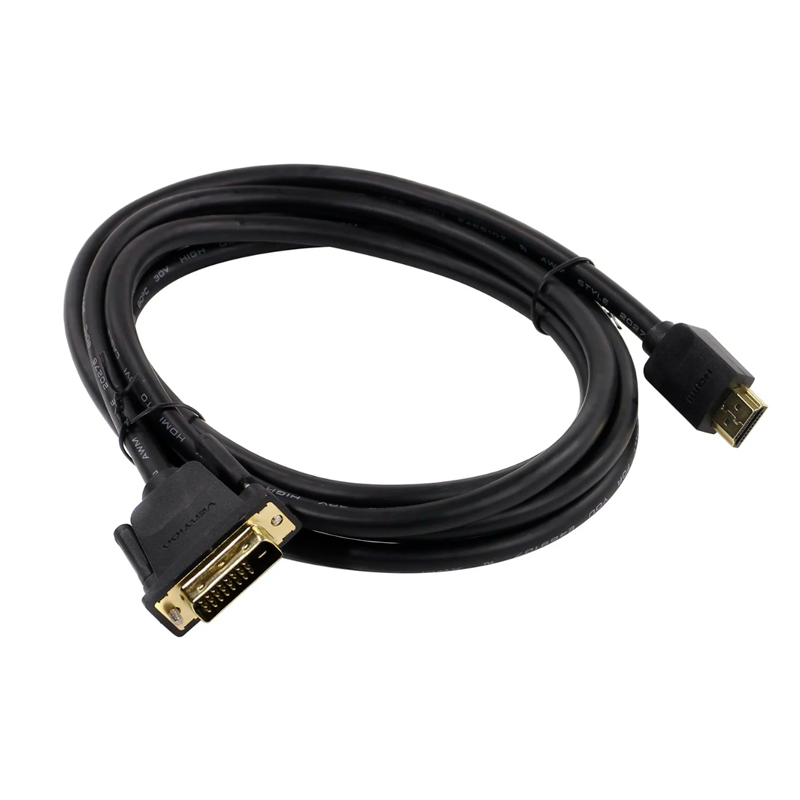 Адаптер Vention HDMI - DVI-D вилка-вилка 2м (1000581865)