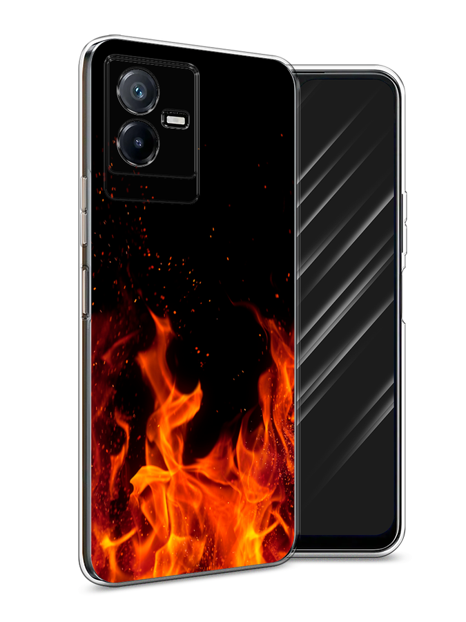 

Чехол Awog на Vivo Y73t "Все в огне", Оранжевый;черный, 268050-4