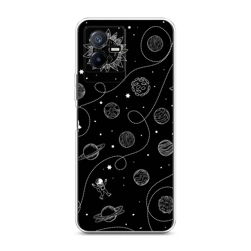 

Чехол Awog на Vivo Y73t "В невесомости", Бежевый, 268050-4