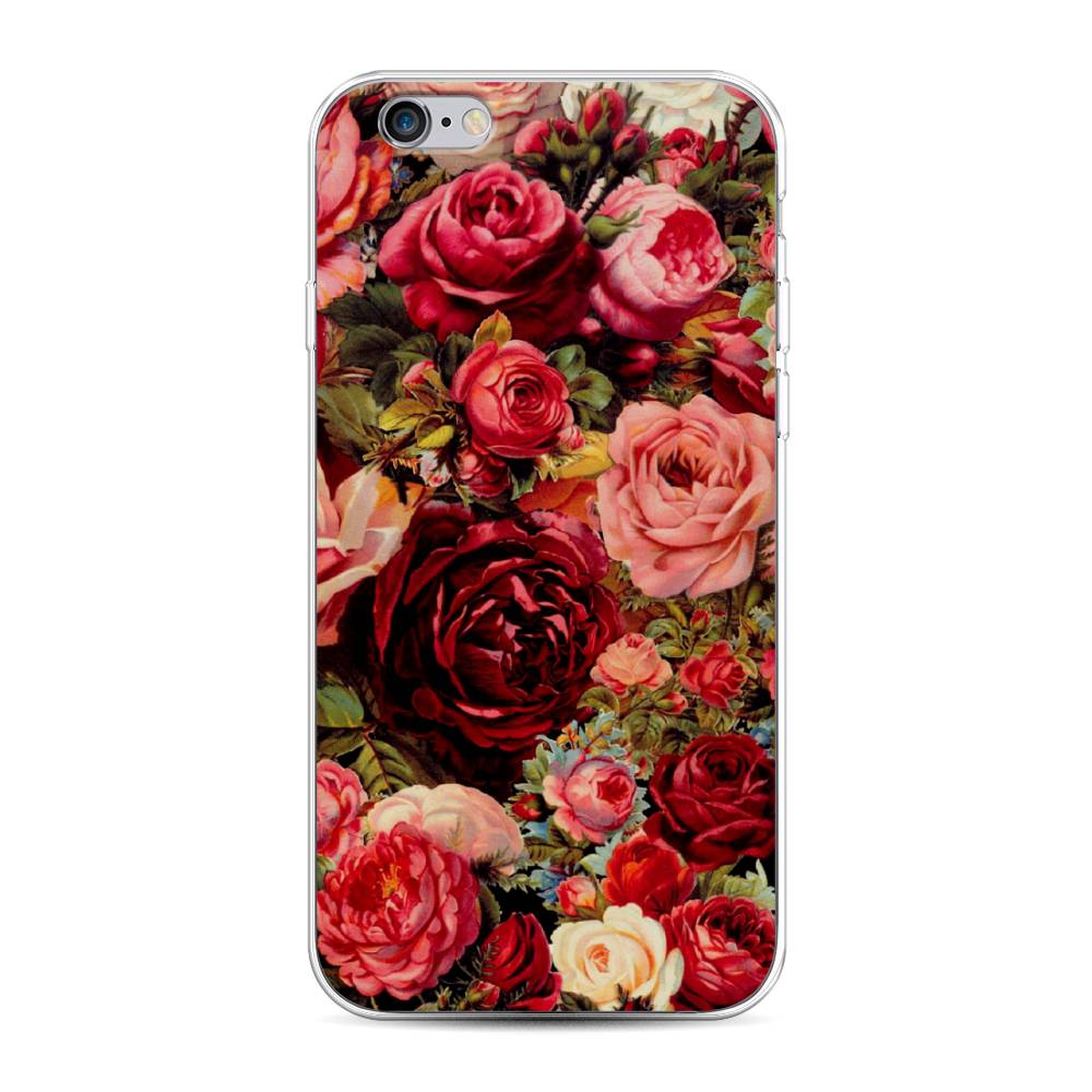 

Чехол Awog на Apple iPhone 6 / Айфон 6 "Розы винтажные", 10450-8