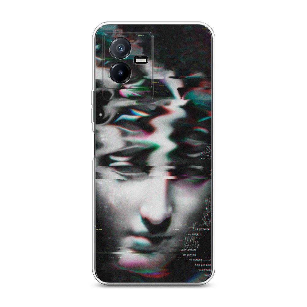

Чехол Awog на Vivo Y73t "Glitch Art", Серый, 268050-9