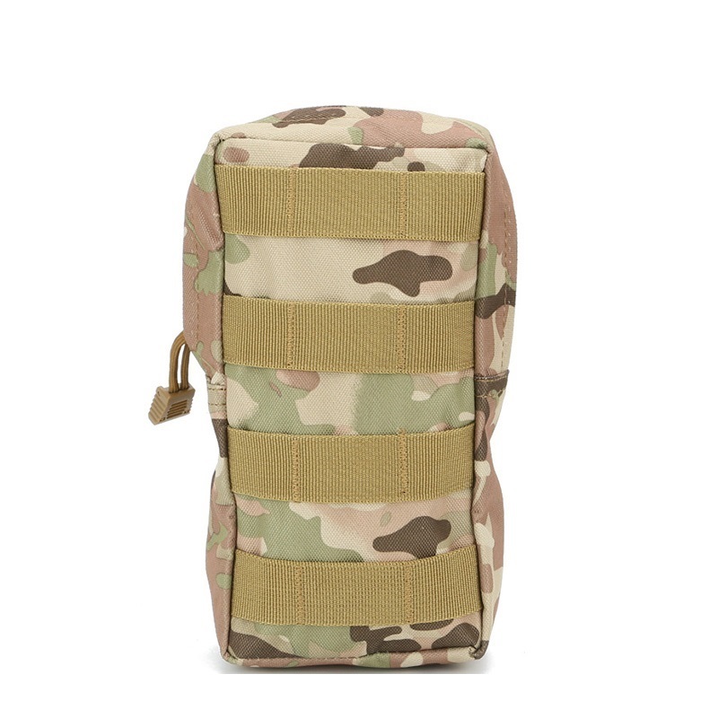 Подсумок карман Kamukamu Molle 600D для аптечки, 19х10х3 см, камуфляж Mtp