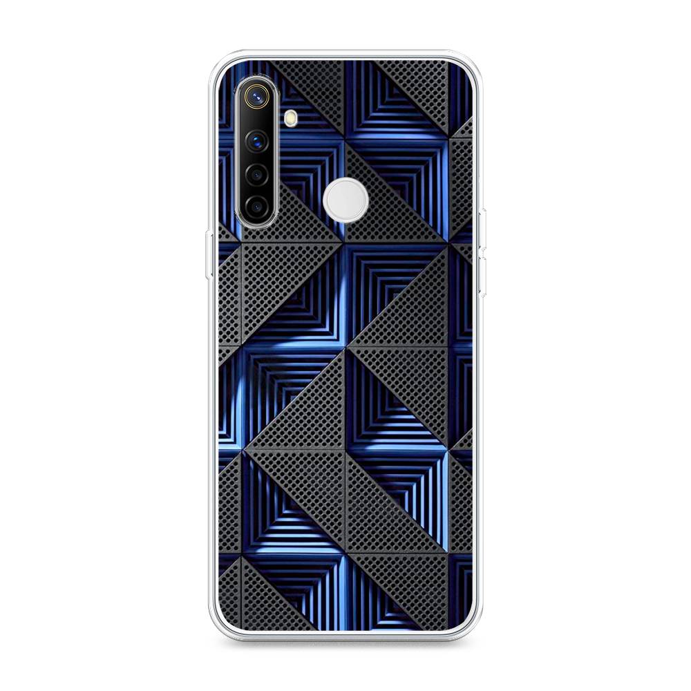 

Чехол на Realme 6i "IBM", Серый;синий, 252950-3