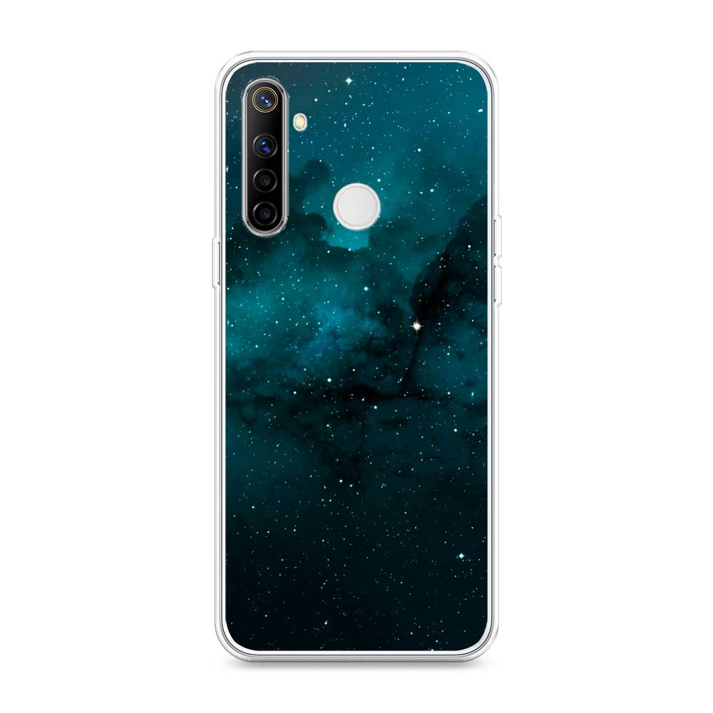 

Чехол на Realme 6i "Синий космос", 252950-2