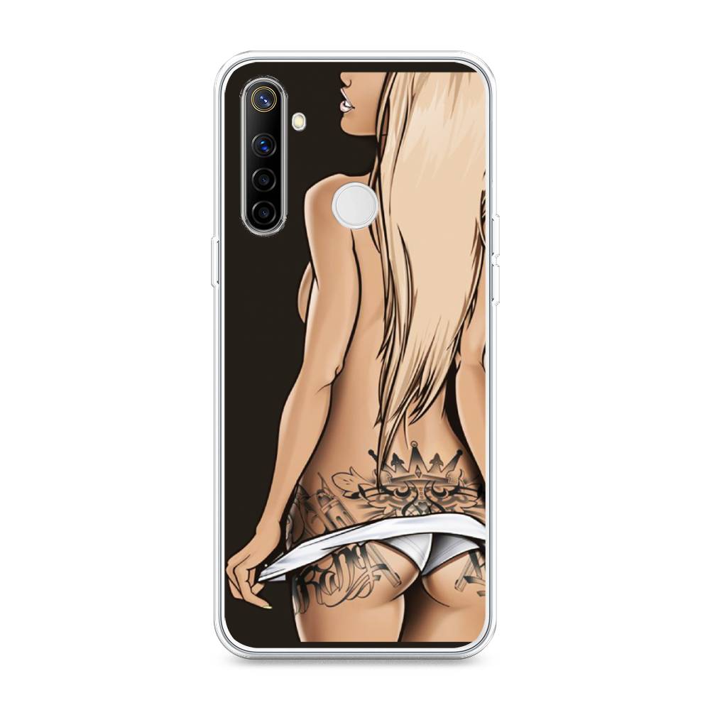 

Чехол на Realme 6i "Обнаженная девушка", 252950-6