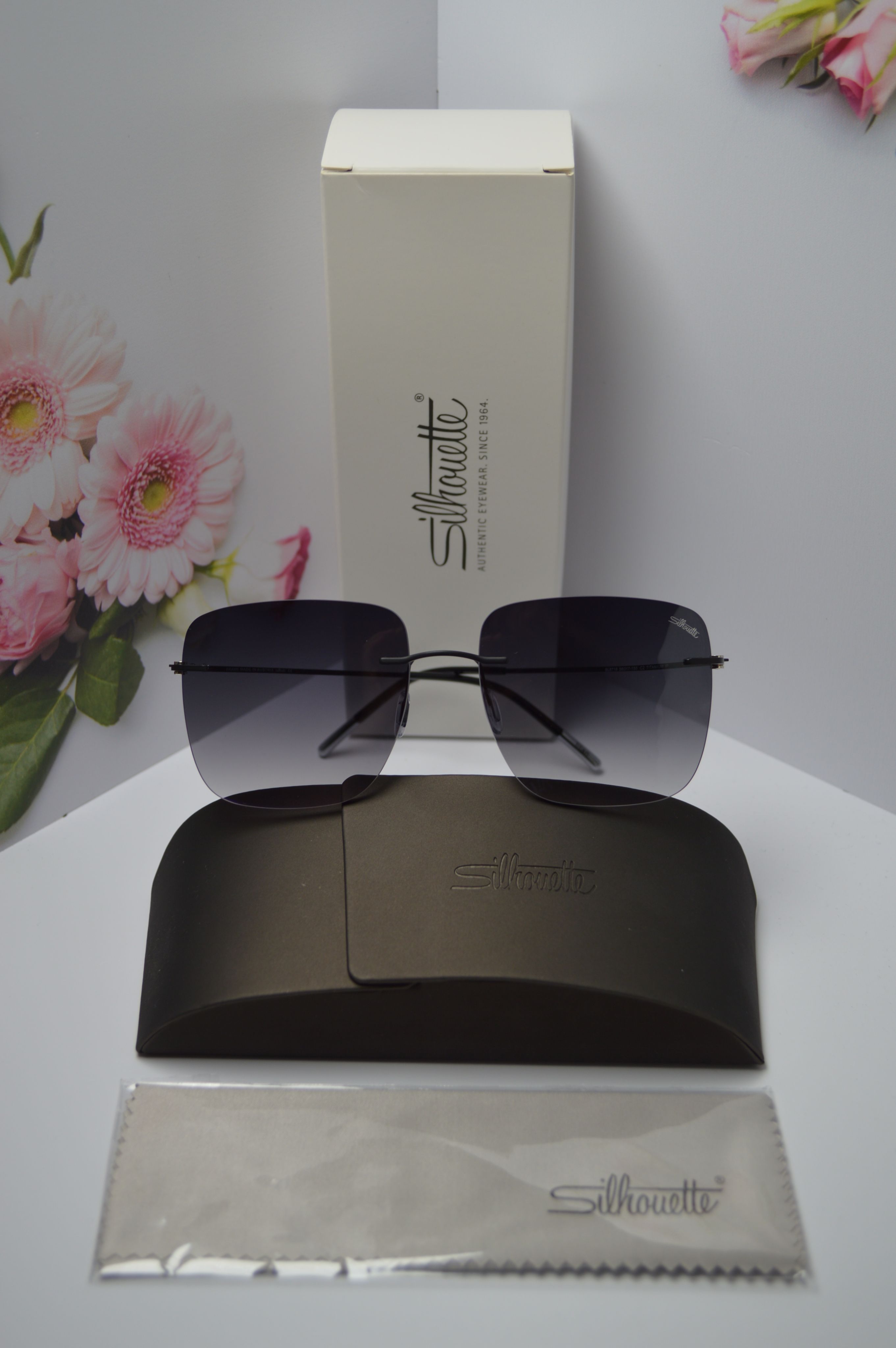 

Солнцезащитные очки унисекс Silhouette OL-SZO-Silhouette-8718-C2 серые, OL-SZO-Silhouette-8718-C2