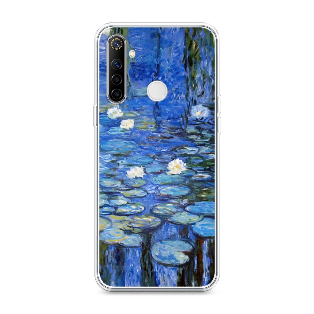 

Чехол на Realme 6i "Нарисованный пруд", Синий;зеленый, 252950-4