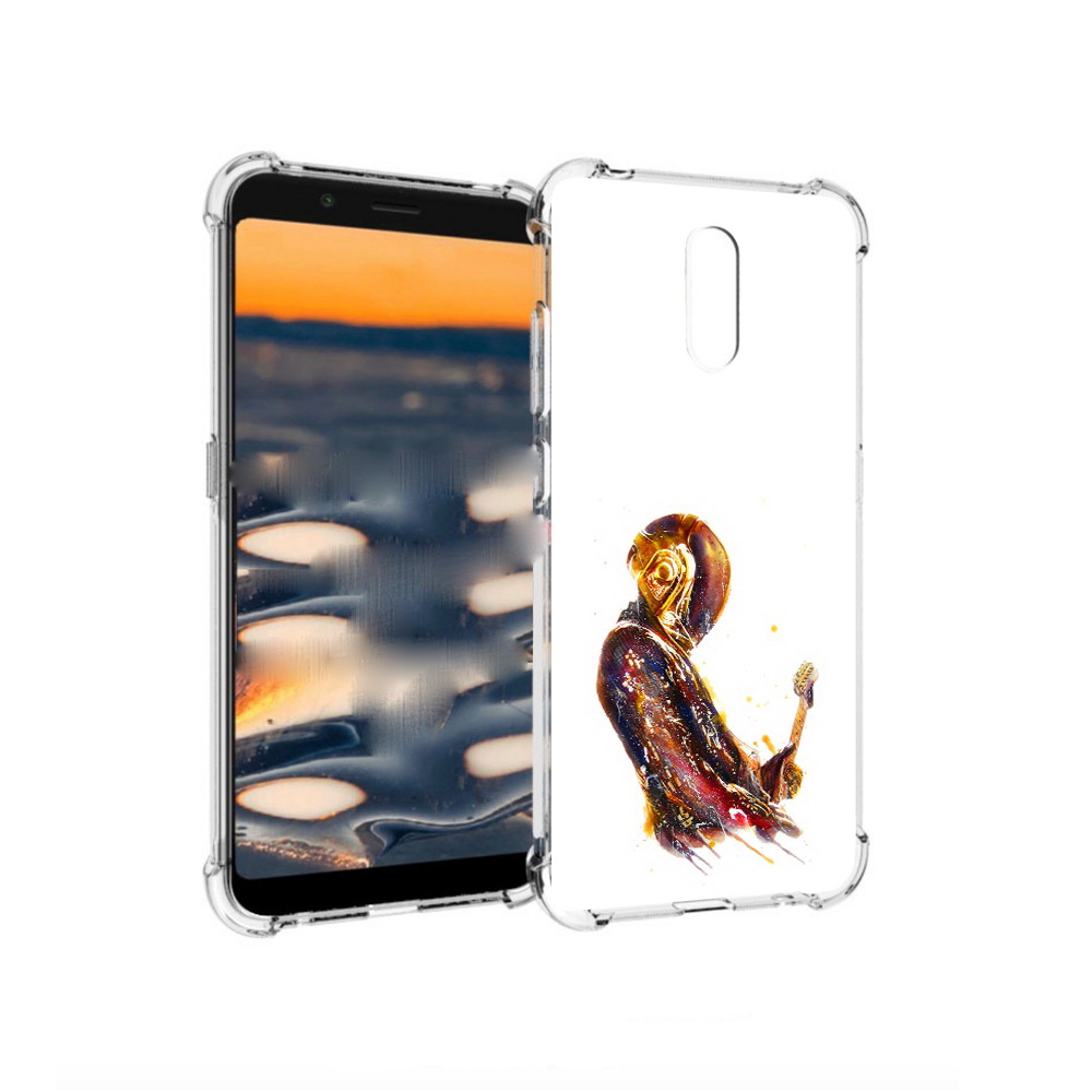 

Чехол MyPads Tocco для Nokia C2 космо-музыкант (PT227055.113.393), Прозрачный, Tocco