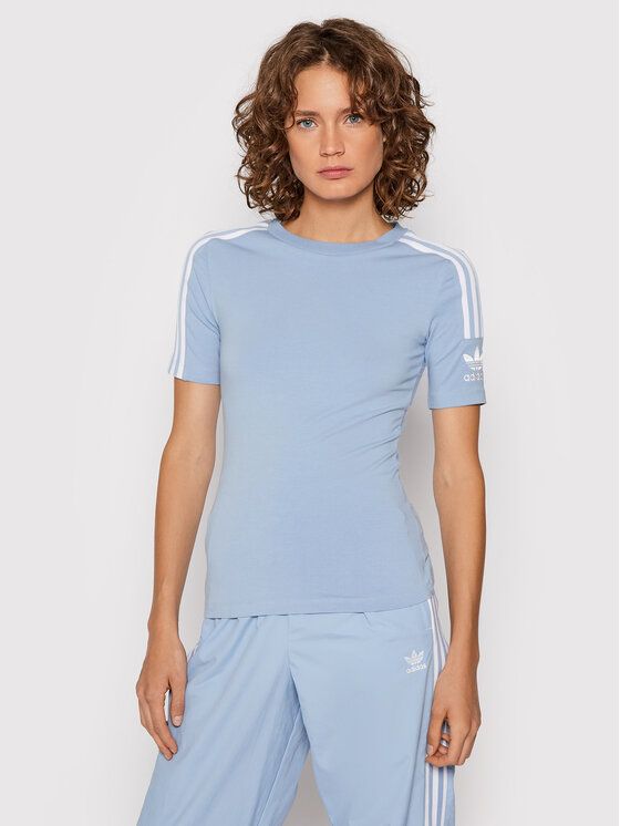 Футболка женская Adidas 0000208118514 синяя 42 EU (доставка из-за рубежа) adidas синий