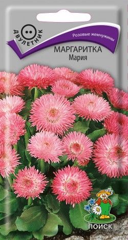

Семена цветов Поиск 360238 Семена Маргаритка Мария 0,05 г