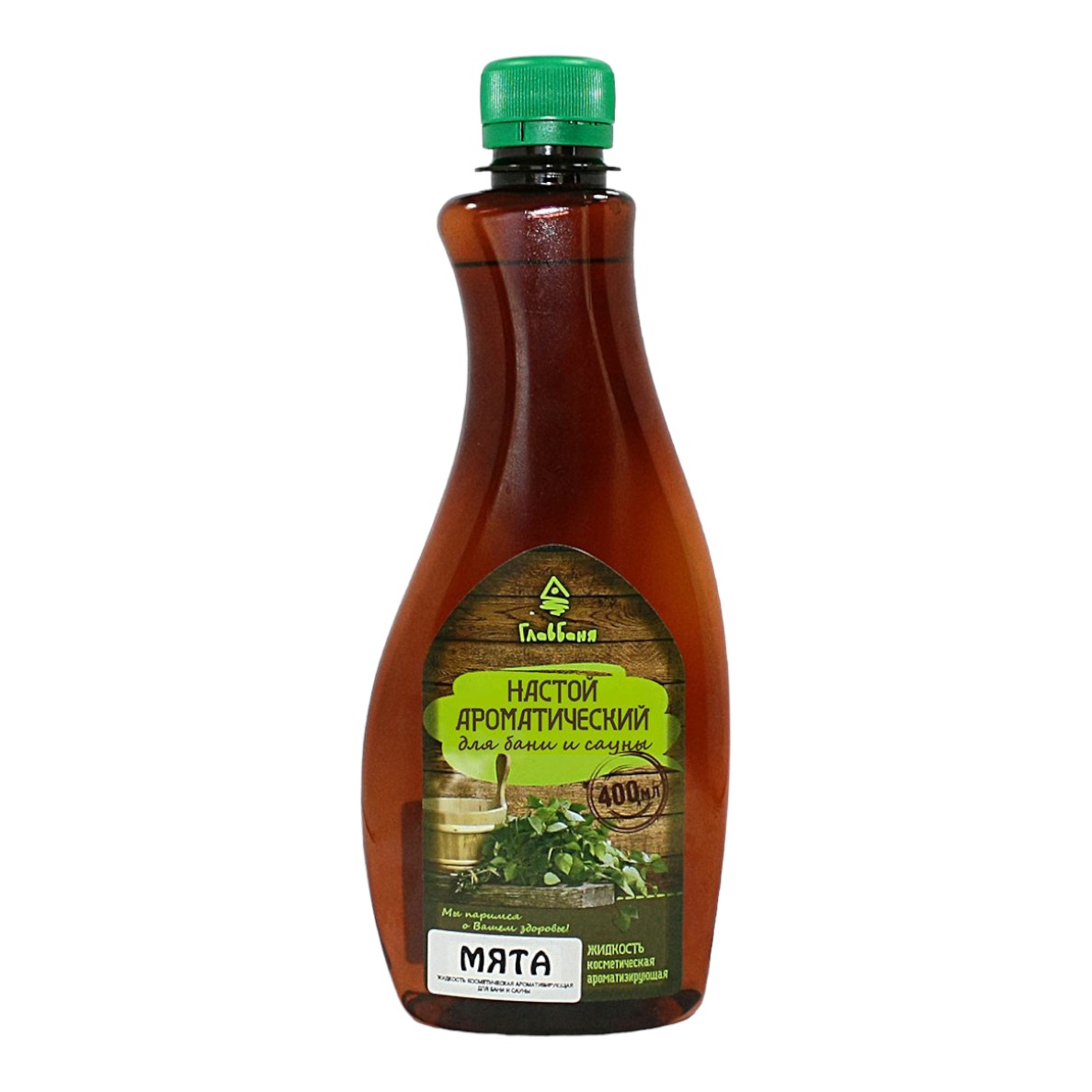 Ароматическая добавка ГлавБаня Мята 400 мл