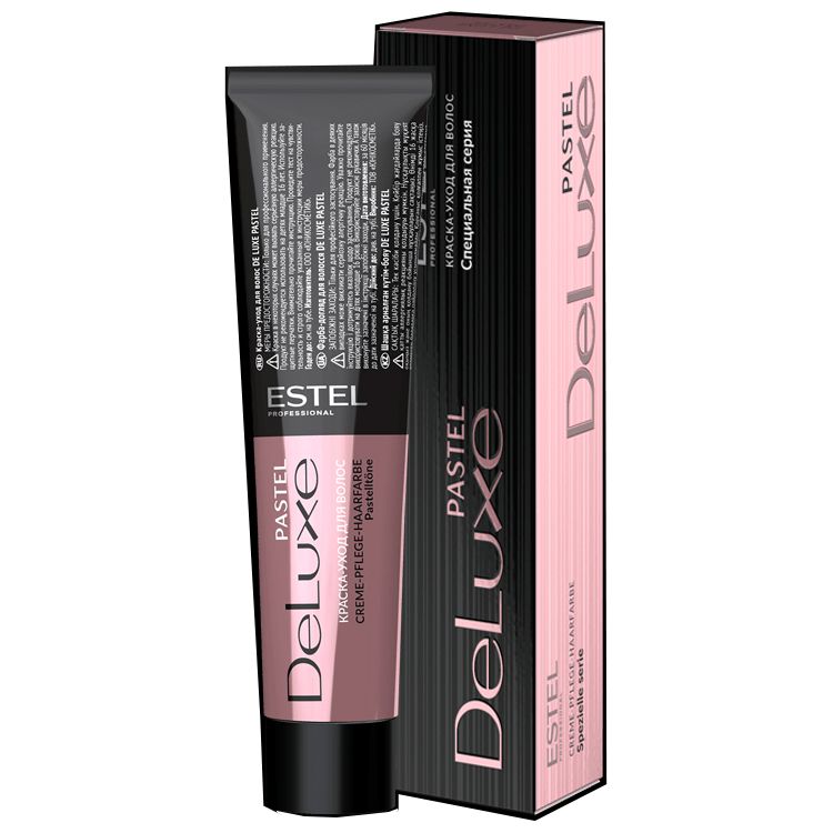 

Краска для волос Estel Professional De Luxe Pastel 004 Персик 60 мл