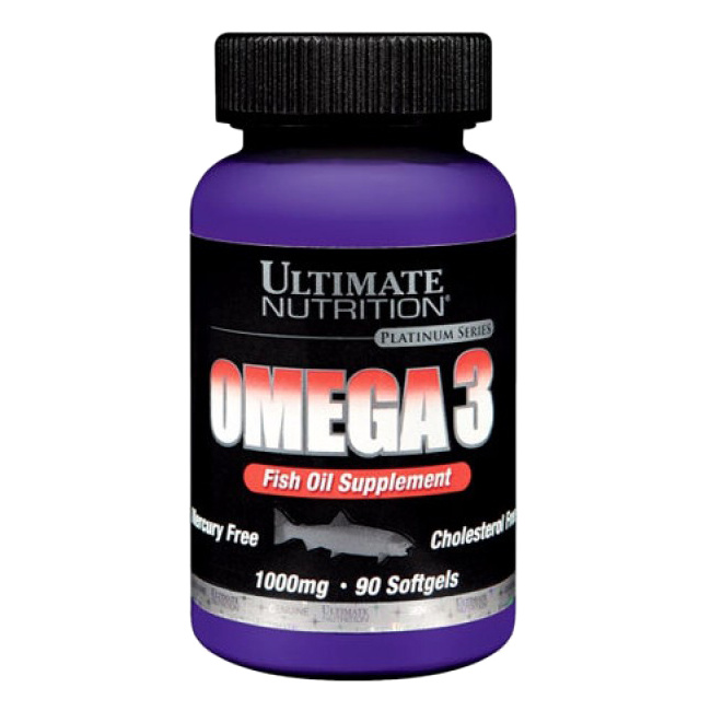 Omega-3 Ultimate Nutrition 90 капс.