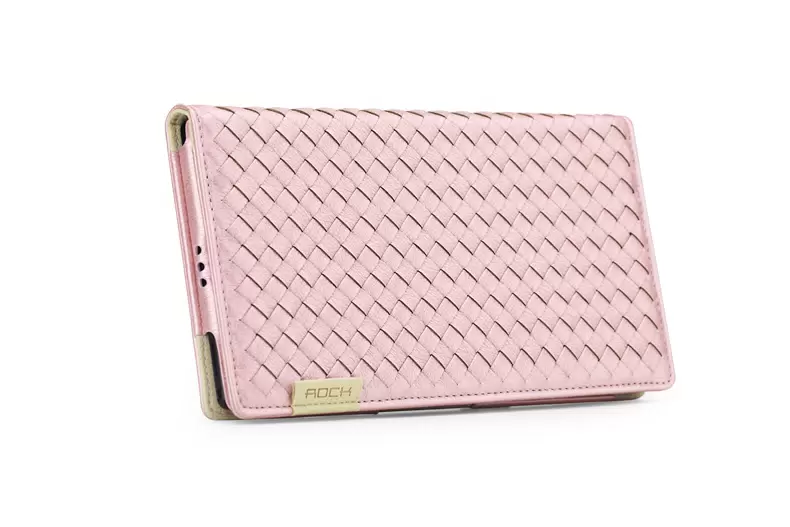 

Чехол ROCK Weaver Series для Sony Xperia Z Ultra розовый, Weaver Series