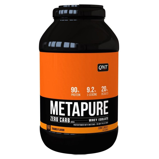 фото Протеин qnt metapure zero carb, 2000 г, tiramisu