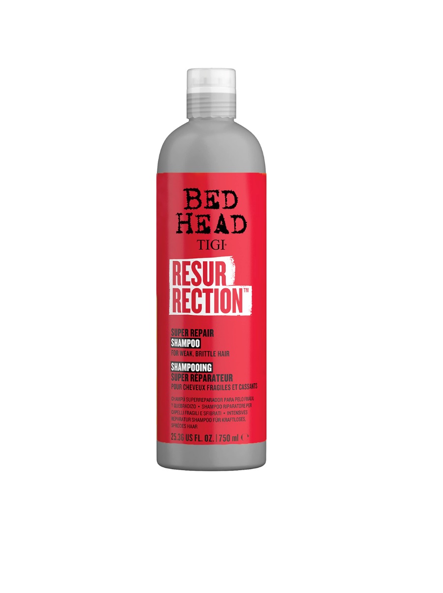 Шампунь TIGI Bed Head для сильно поврежденных волос Resurrection 750 мл восстанавливающий шампунь для химически поврежденных волос rebuilder shampoo