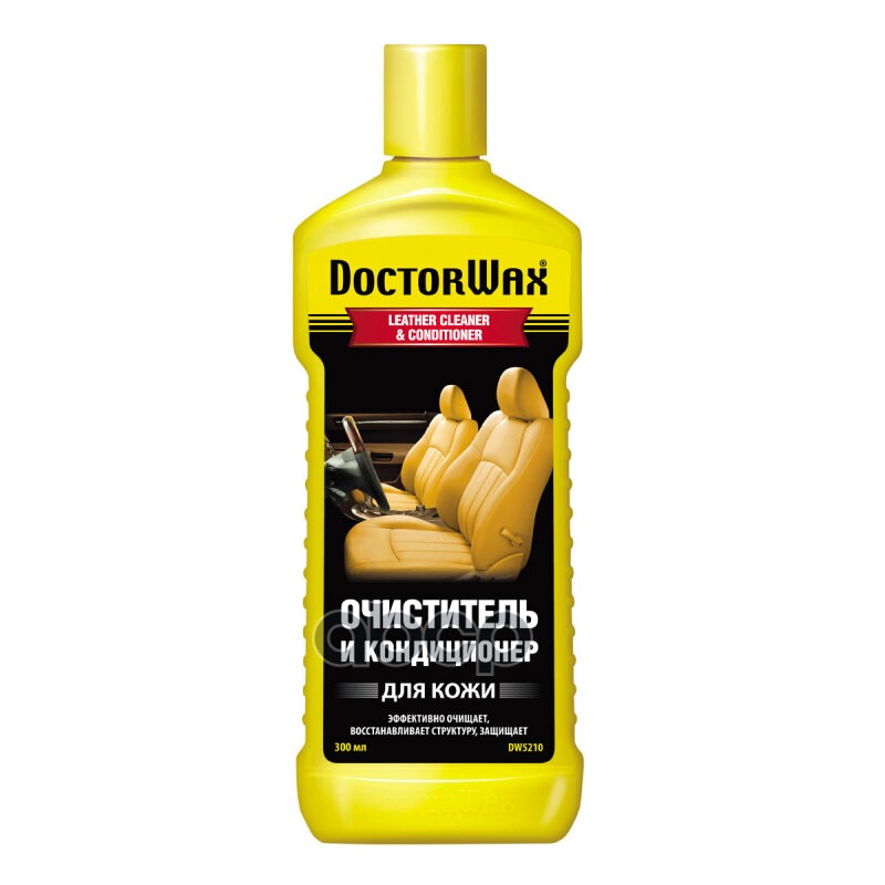 Очиститель кожи с кондиционером 300 мл doctorwax doctor wax dw5210