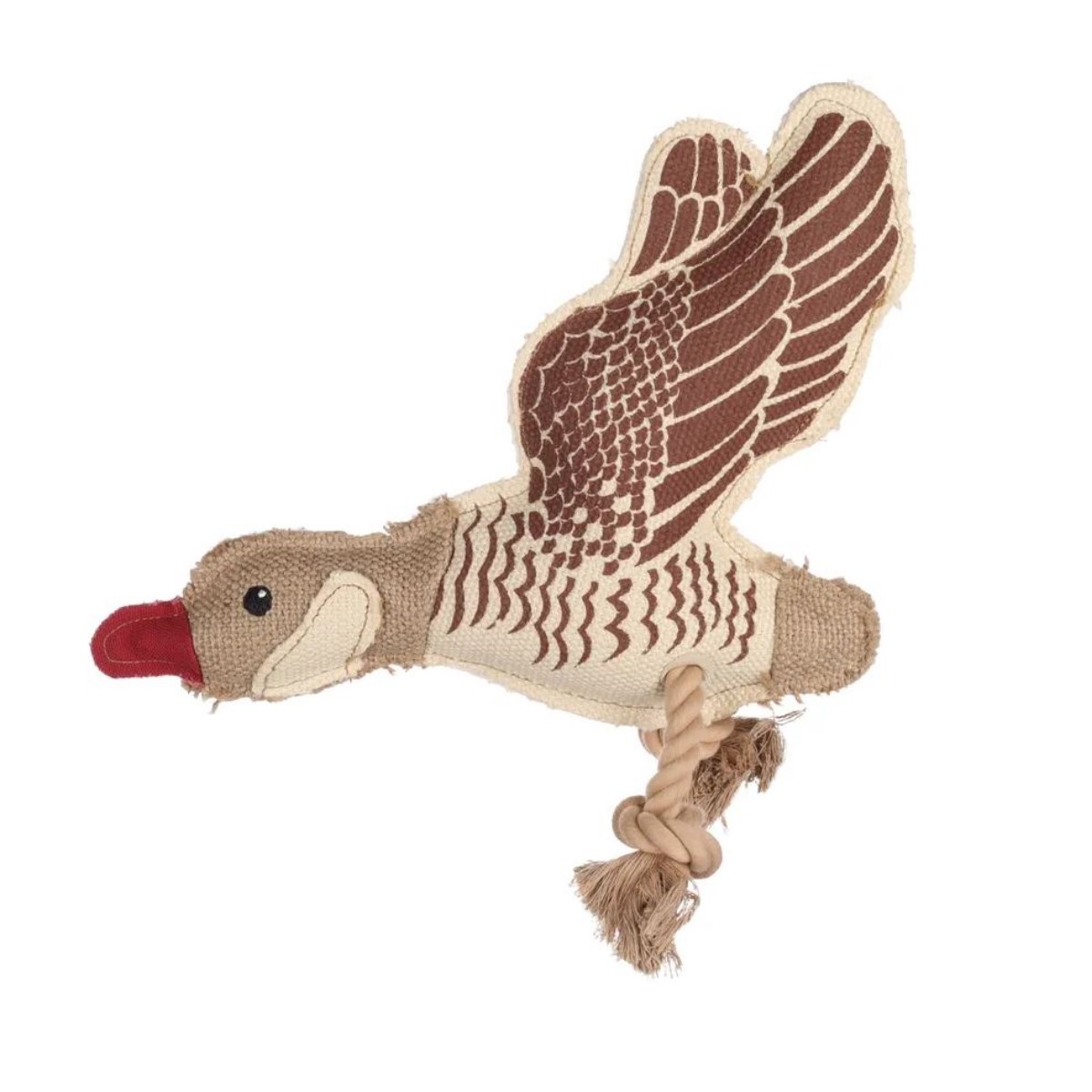 

Игрушка для собак Flamingo Гусь, джут, 36 х 26 х 6 см, Гусь