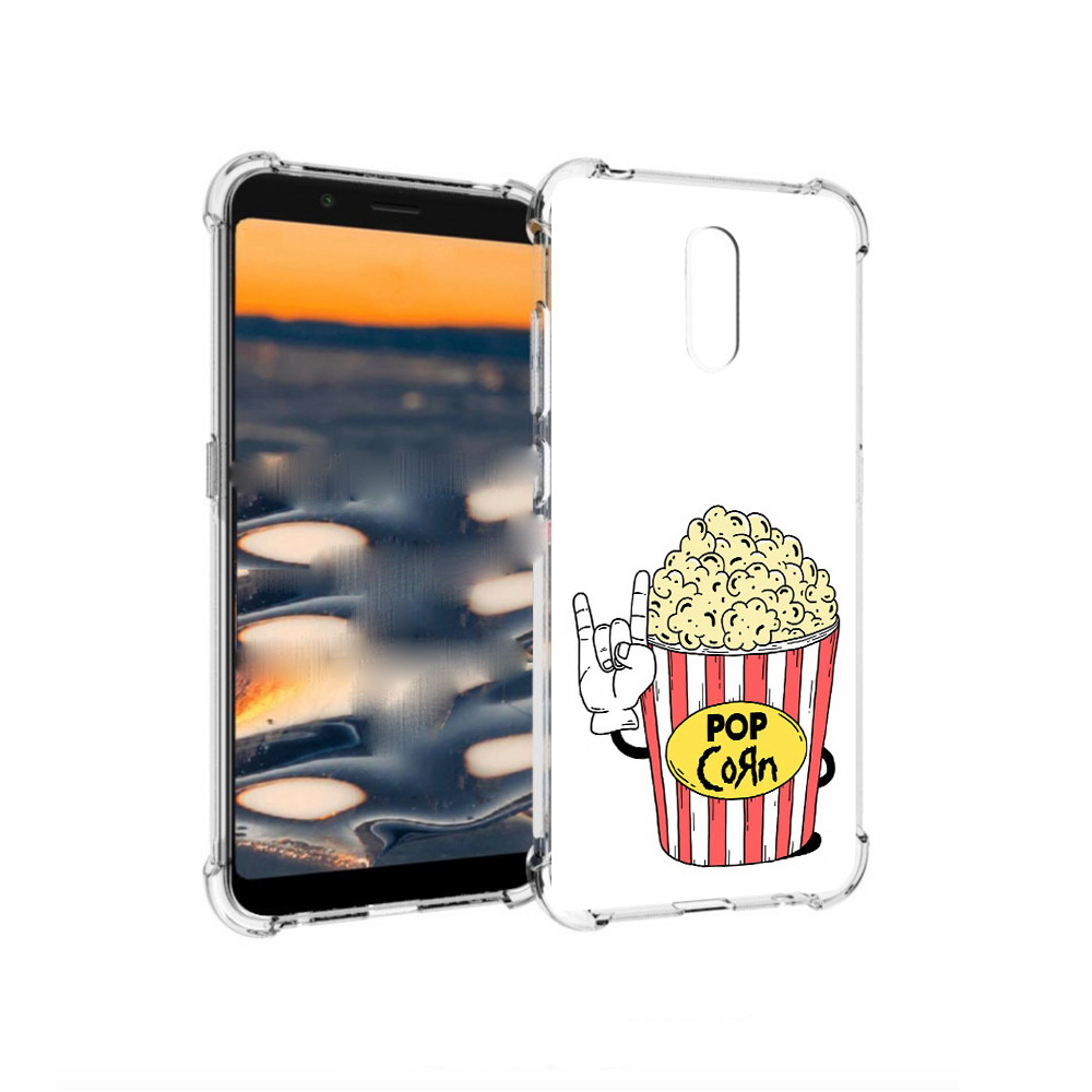 

Чехол MyPads Tocco для Nokia C2 крутой попкорн (PT227055.113.427), Прозрачный, Tocco