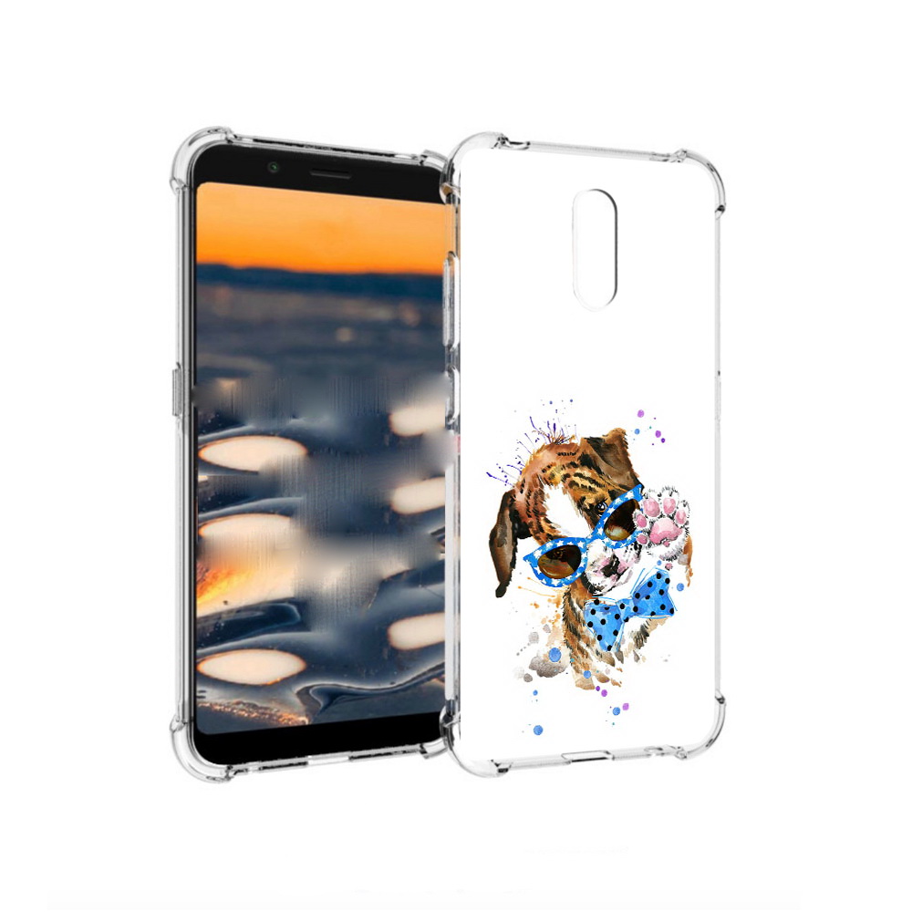 

Чехол MyPads Tocco для Nokia C2 лапочка (PT227055.113.434), Прозрачный, Tocco