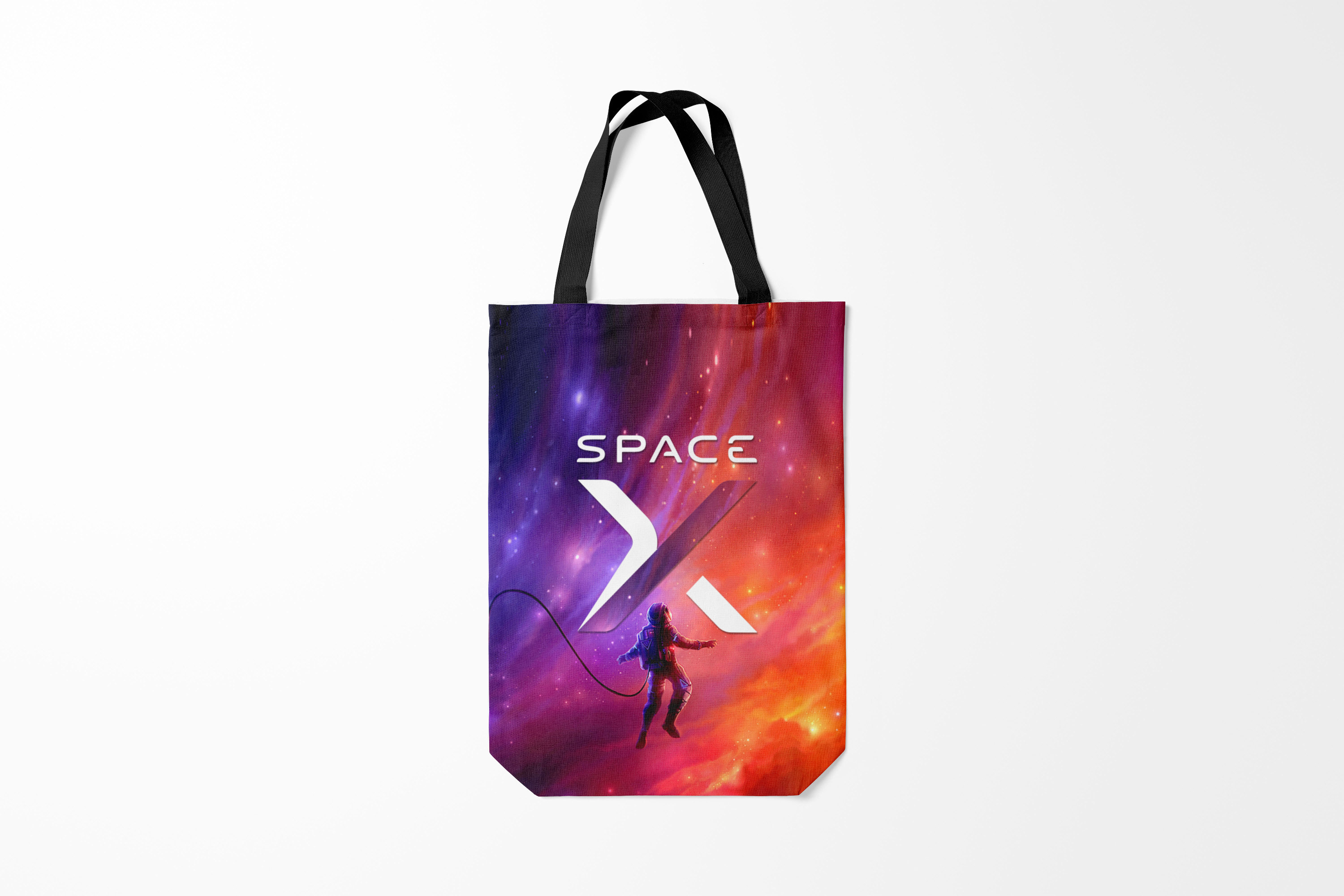 

Сумка шoппер унисекс Burnettie Астрономия космос Space X, разноцветный, Астрономия космос Space X