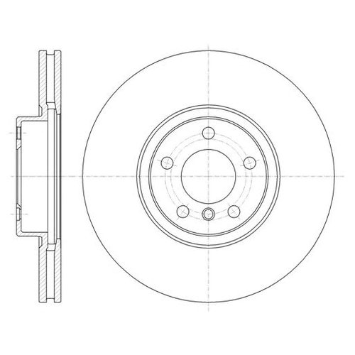 

Тормозной диск передний Roadhouse 6133510 для BMW X5 E70,F15, F85, X6 E71, E72,F16, F86
