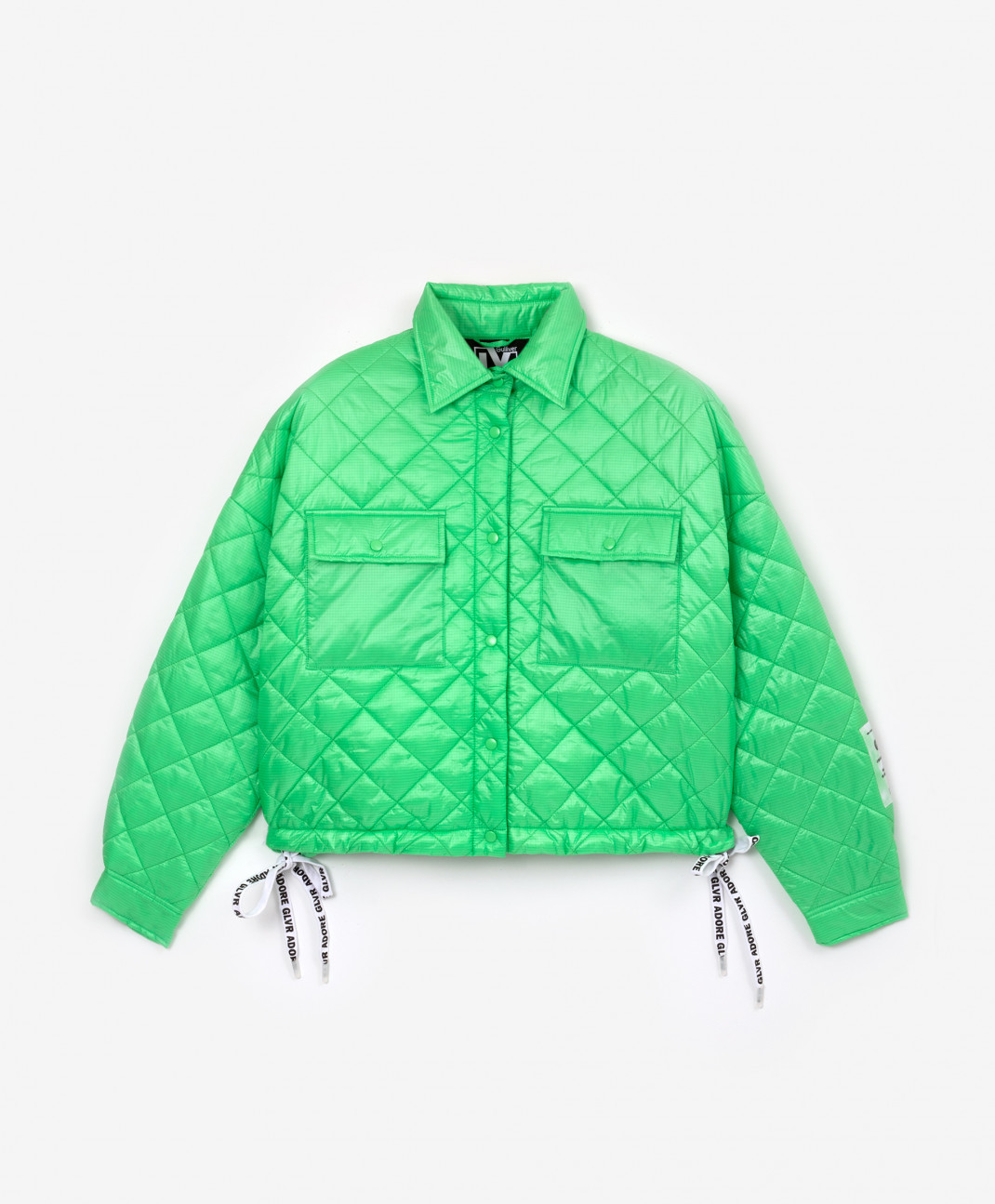 Куртка детская Gulliver 123GLVRGAC4101, цвет зеленый, размер 164