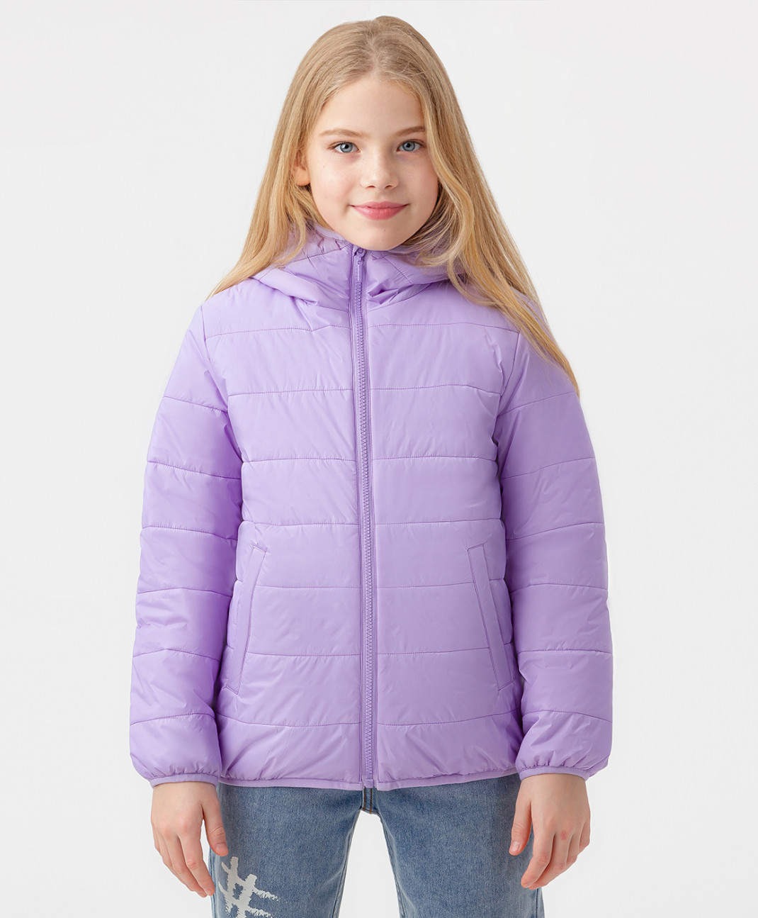 

Куртка детская Button Blue 123BBGB41013100, цвет фиолетовый, размер 140, 123BBGB41013100