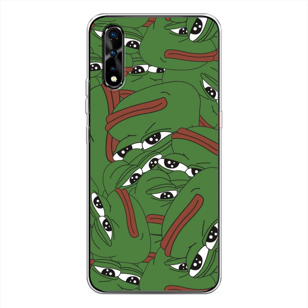 

Чехол Awog на Vivo iQOO Neo/V17 Neo "Печальный frog", Разноцветный, 261250-9