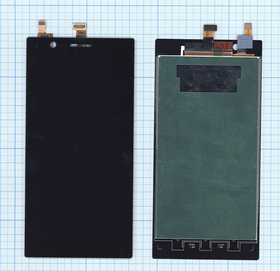 

Дисплей для Lenovo K900 черный