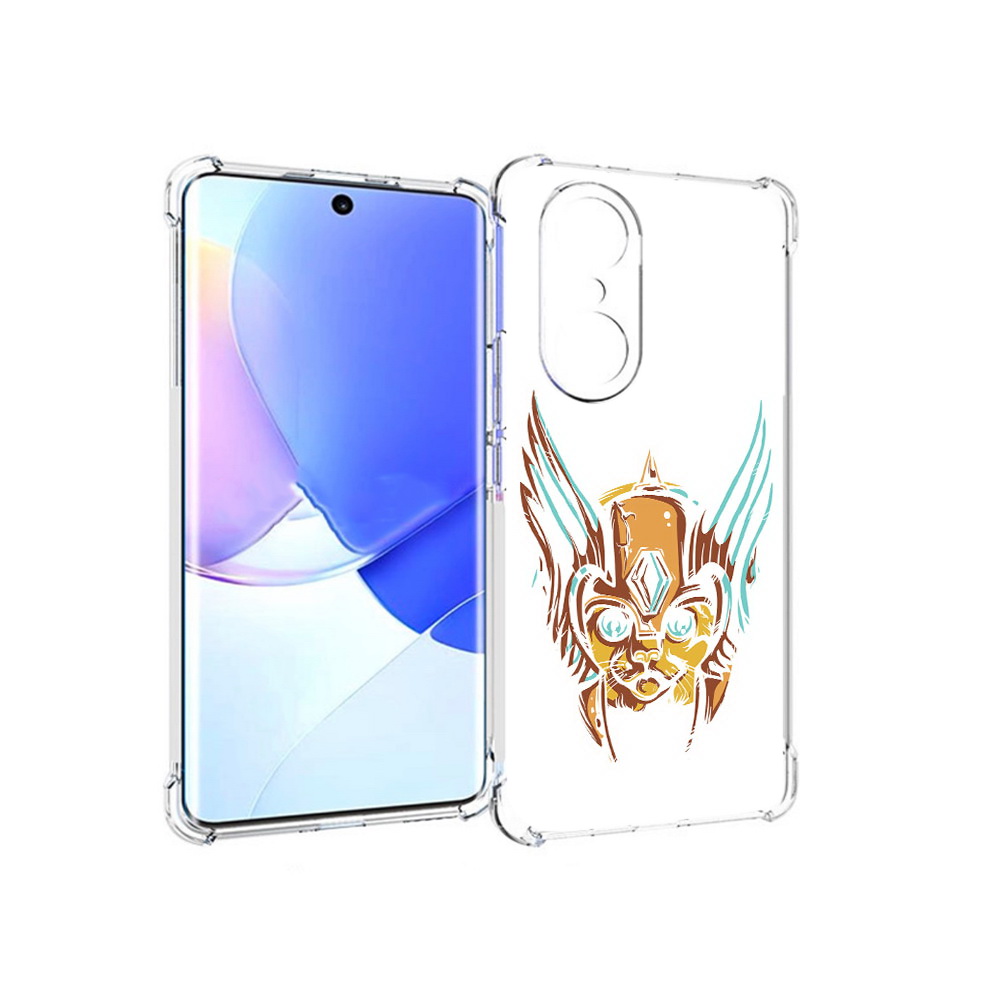 

Чехол MyPads Tocco для Honor 60 Pro тор абстракция, Прозрачный, Tocco