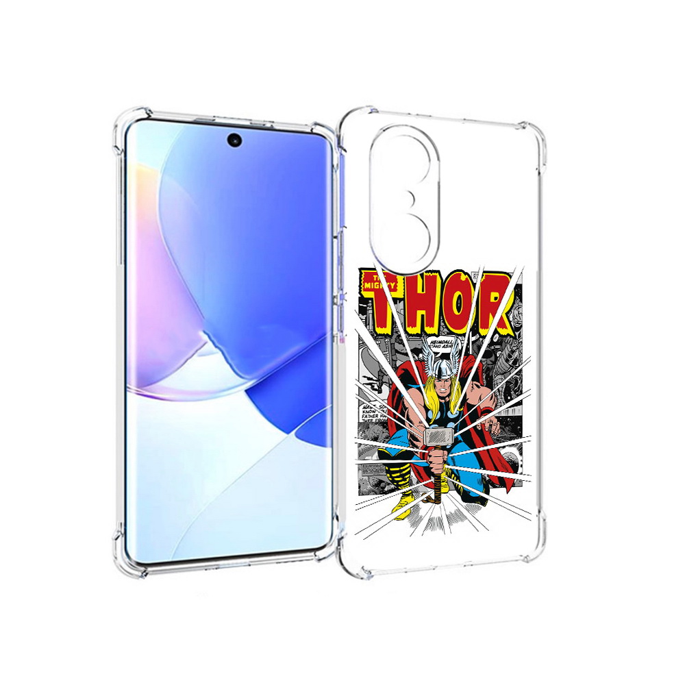 

Чехол MyPads Tocco для Honor 60 Pro тор рисунок, Прозрачный, Tocco