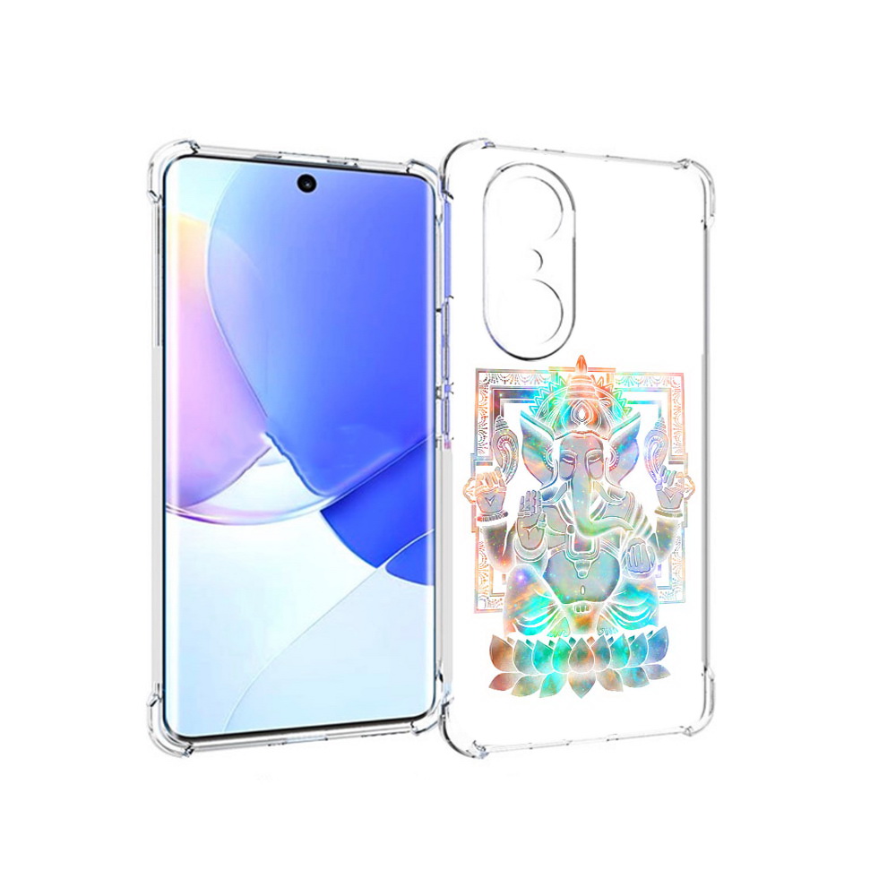 

Чехол MyPads Tocco для Honor 60 Pro умный слон, Прозрачный, Tocco