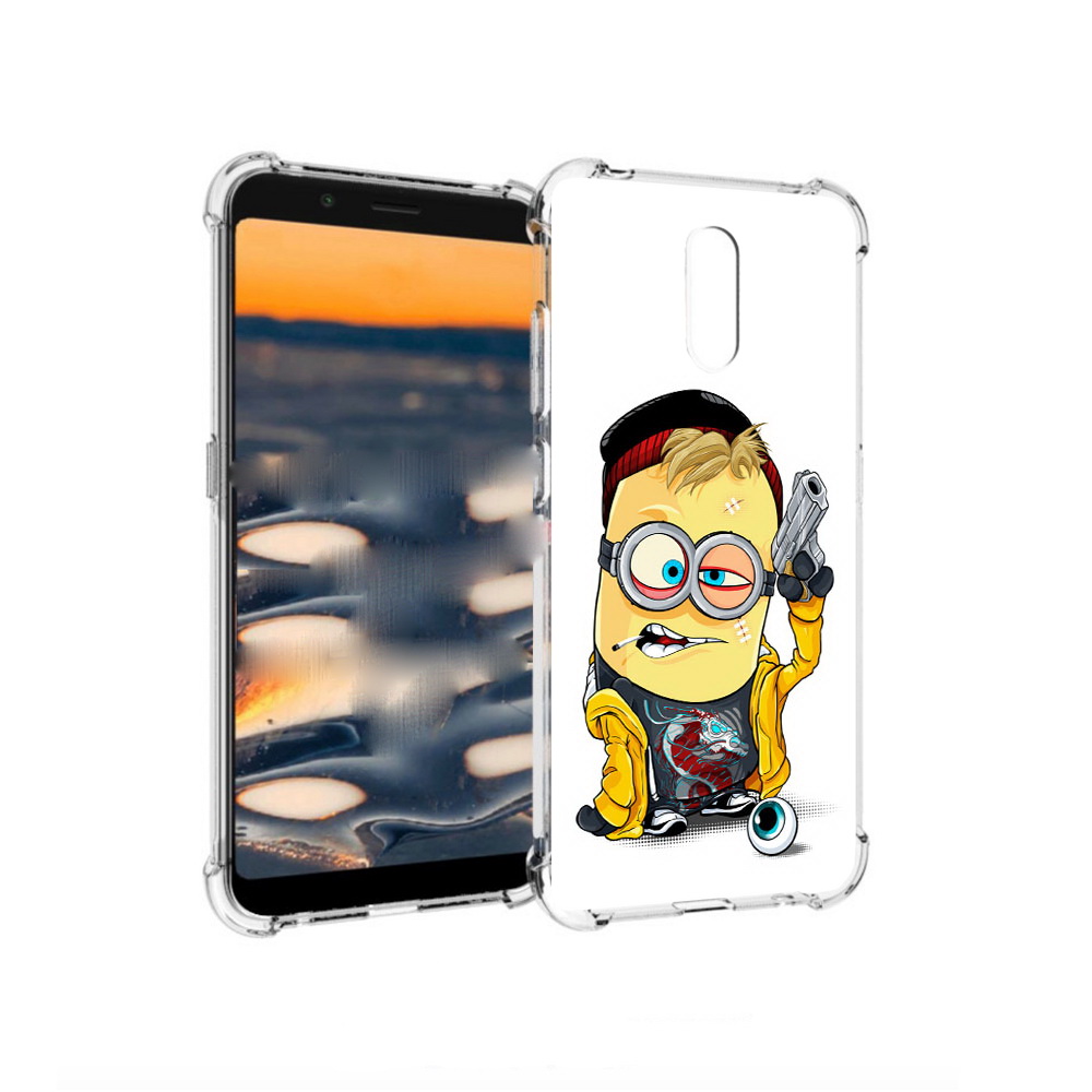 

Чехол MyPads Tocco для Nokia C2 миньон бандит (PT227055.113.475), Прозрачный, Tocco