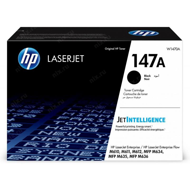 

Оригинальный картридж HP W1470A Black, Черный, W1470A