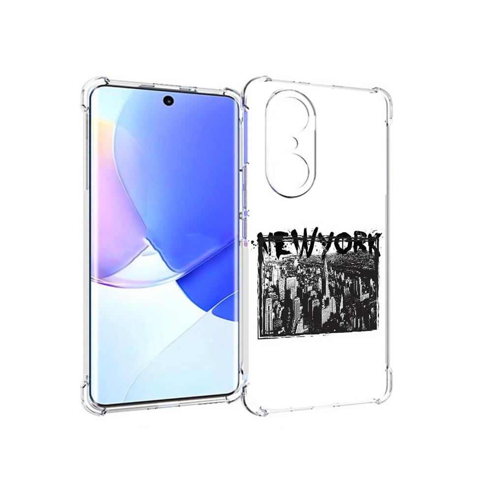

Чехол MyPads Tocco для Honor 60 Pro че, Прозрачный, Tocco