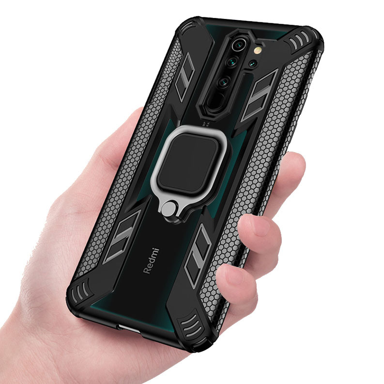 

Чехол противоударный для Xiaomi Redmi Note 8 Pro, Defense Ring Holder, черный, Xiaomi Redmi Note 8 Pro